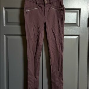 Wit & Wisdom deep purple Skinny Jeans